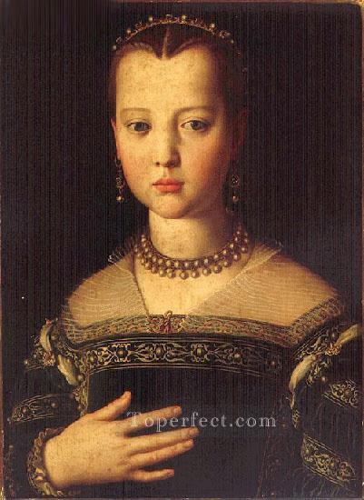 Maria de medici Florence Agnolo Bronzino Oil Paintings